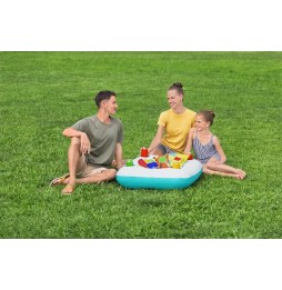 Inflatable Family Pool 218x218x48 with Table