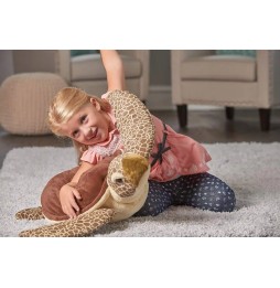 Wielki pluszowy żółw 76 cm