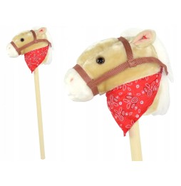 Horse Head on a Stick, Plush, 72 cm