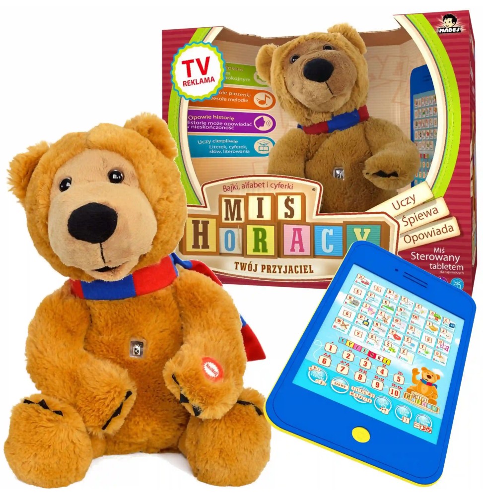 Interactive Bear Horace with Tablet