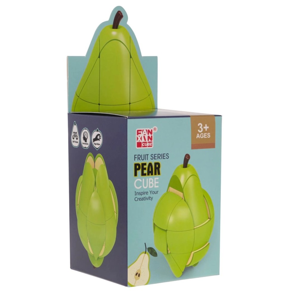 Pear Puzzle Cube - Logical Game for Kids