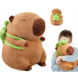 Pluszowa kapibara Michu 30 cm z plecakiem