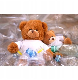 RPET Nicky Brown Junior Plush Bear