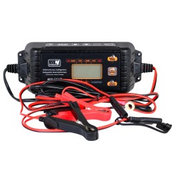 12V and 24V Battery Charger with LCD Display