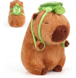 Pluszowa kapibara Michu 30 cm z plecakiem