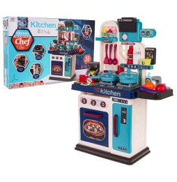 Kids Kitchen Set with Light and Sound 53 Pieces