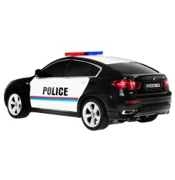 Mașină de poliție BMW X6 cu telecomandă 8+