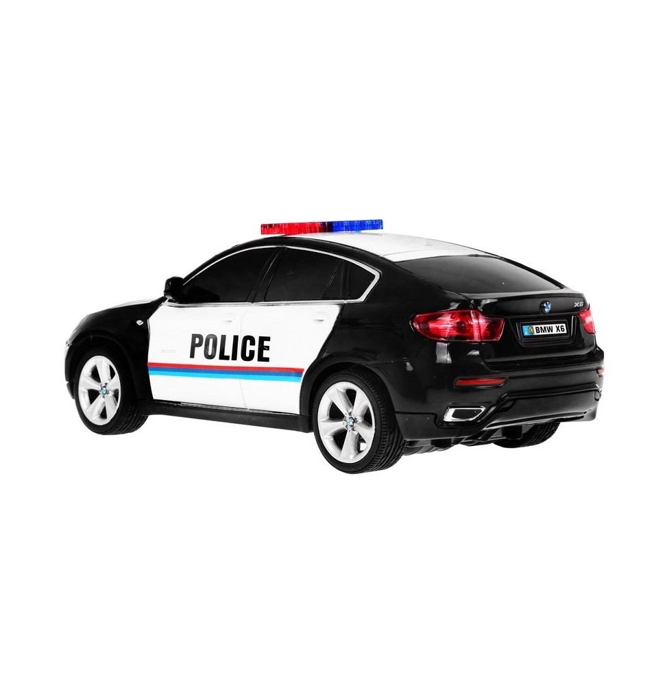 Mașină de poliție BMW X6 cu telecomandă 8+