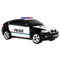 Mașină de poliție BMW X6 cu telecomandă 8+