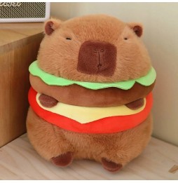 Capybara Burger Plush Toy 23 cm