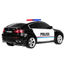 Mașină de poliție BMW X6 cu telecomandă 8+