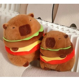 Capybara Burger Plush Toy 23 cm