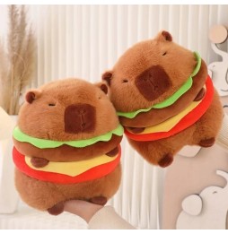 Capybara Burger Plush Toy 23 cm