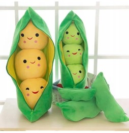 Plush Pea Soft Toy 25 cm for Kids