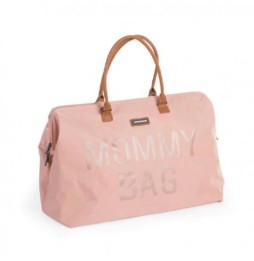 Geanta mommy bag roz - stil și funcționalitate