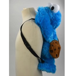 3D Plush Backpack Sesame Street Blue