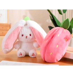 Plush Strawberry Rabbit Toy 25 cm