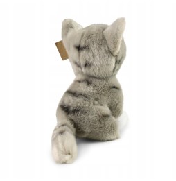 Szary kotek maskotka 20cm