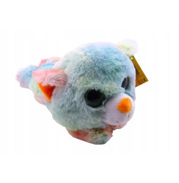 Mascota moale colorată urs 25 cm