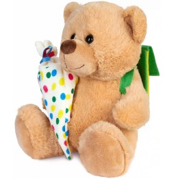 Brubaker Plush Bear with Backpack 25 cm