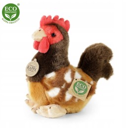 Realistic Chicken Plush Toy 19 cm