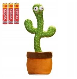 Cactus dansator cu muzica - jucărie pentru copii