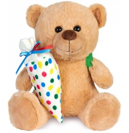 Brubaker Plush Bear with Backpack 25 cm