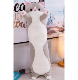 Cream Cat Pillow 90 cm for Kids