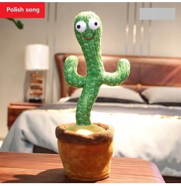 Cactus dansator cu muzica - jucărie pentru copii