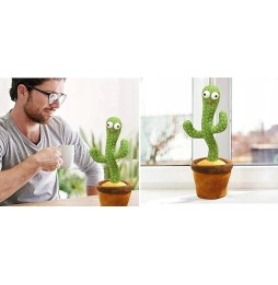 Cactus dansator cu muzica - jucărie pentru copii