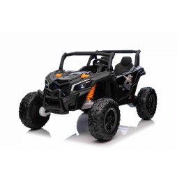 Kids UTV X3 Off-Road Vehicle - Black