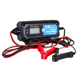 LCD Battery Charger 6V and 12V with Special Modes