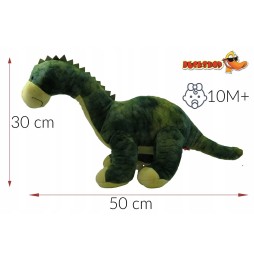 Jucărie din pluș dinozaur 50 cm verde