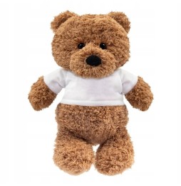 Ursuleț teddy plush cu logo pentru imprimare