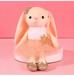 Peach Ballerina Bunny Plush 40 cm