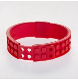 PIXIE CREW Silicone Bracelet Red Love Theme