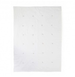 Pikowany kocyk Childhome 140x100 cm off white