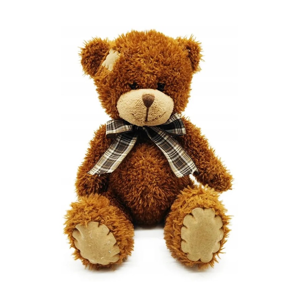 Classic 25cm Dark Brown Bear Plush Rappa