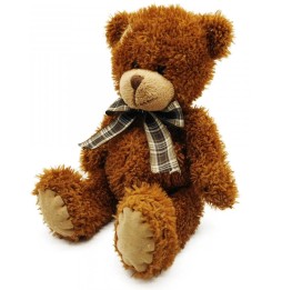 Classic 25cm Dark Brown Bear Plush Rappa