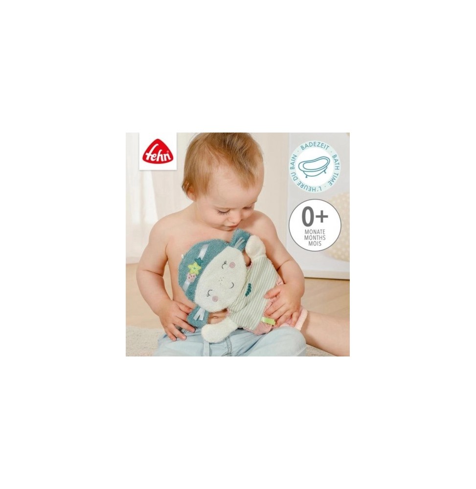 Mermaid-Shaped Washcloth for Kids from Sea Collection