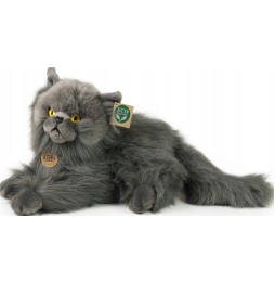 Realistic British Cat Plush Toy 30cm