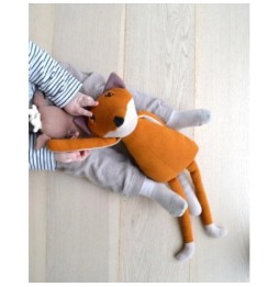 Filibabba plush fox Freya - handmade