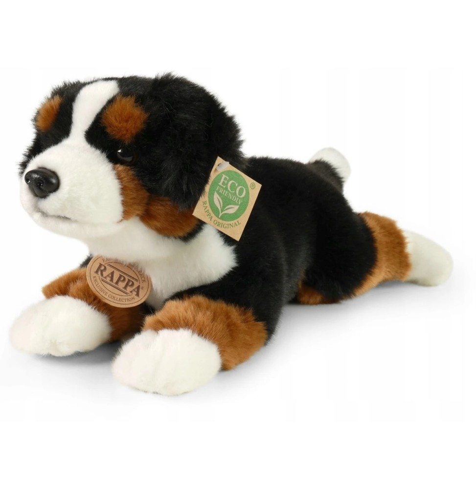 Jucărie câine bernese negru 23cm