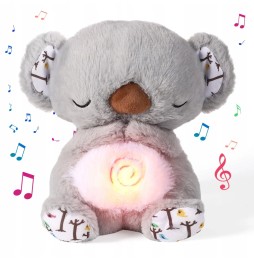 Koala Plush Toy with Sound and Light