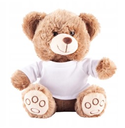 Plush Bear in a White Shirt