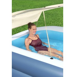 Piscină gonflabilă bestway 254x178x140cm cu copertină