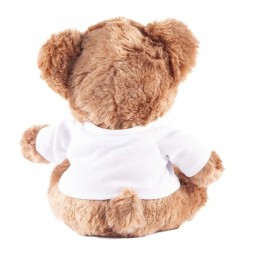 Plush Bear in a White Shirt