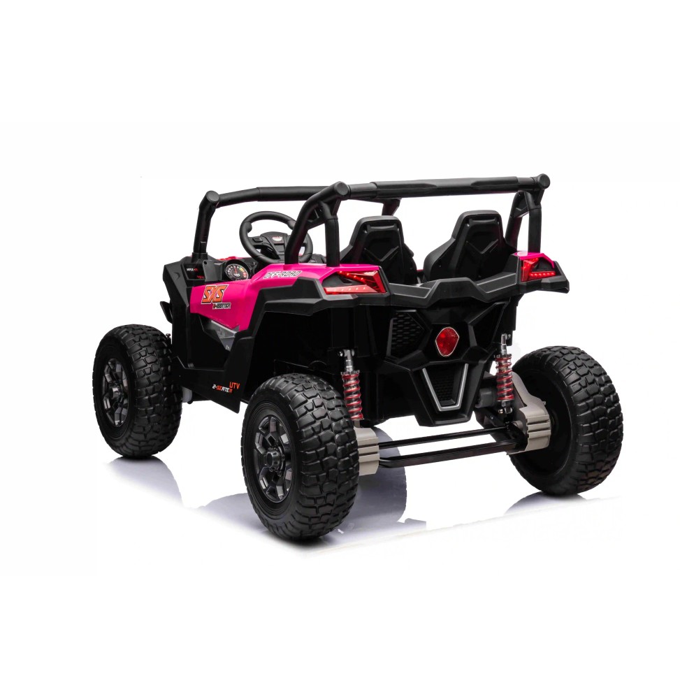 Pink UTV X3 Off-Road Vehicle for Kids