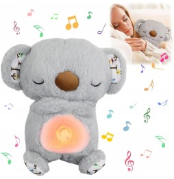 Koala Plush Toy with Sound and Light