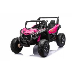 Pink UTV X3 Off-Road Vehicle for Kids